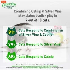Hartz Cattraction Silver Vine & Catnip Gator Cat Scratcher Toy, Color Varies -Furry Friends 161051 PT5. AC SS1800 V1637163150