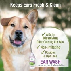 Four Paws Healthy Promise Cat & Dog Ear Wash, 4-oz Bag -Furry Friends 161190 PT4. AC SS1800 V1602838005
