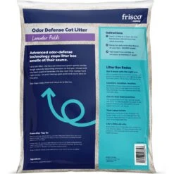Frisco Odor Defense Lavender Fields Scented Clumping Clay Cat Litter -Furry Friends 161463 PT2. AC SS1800 V1657656016