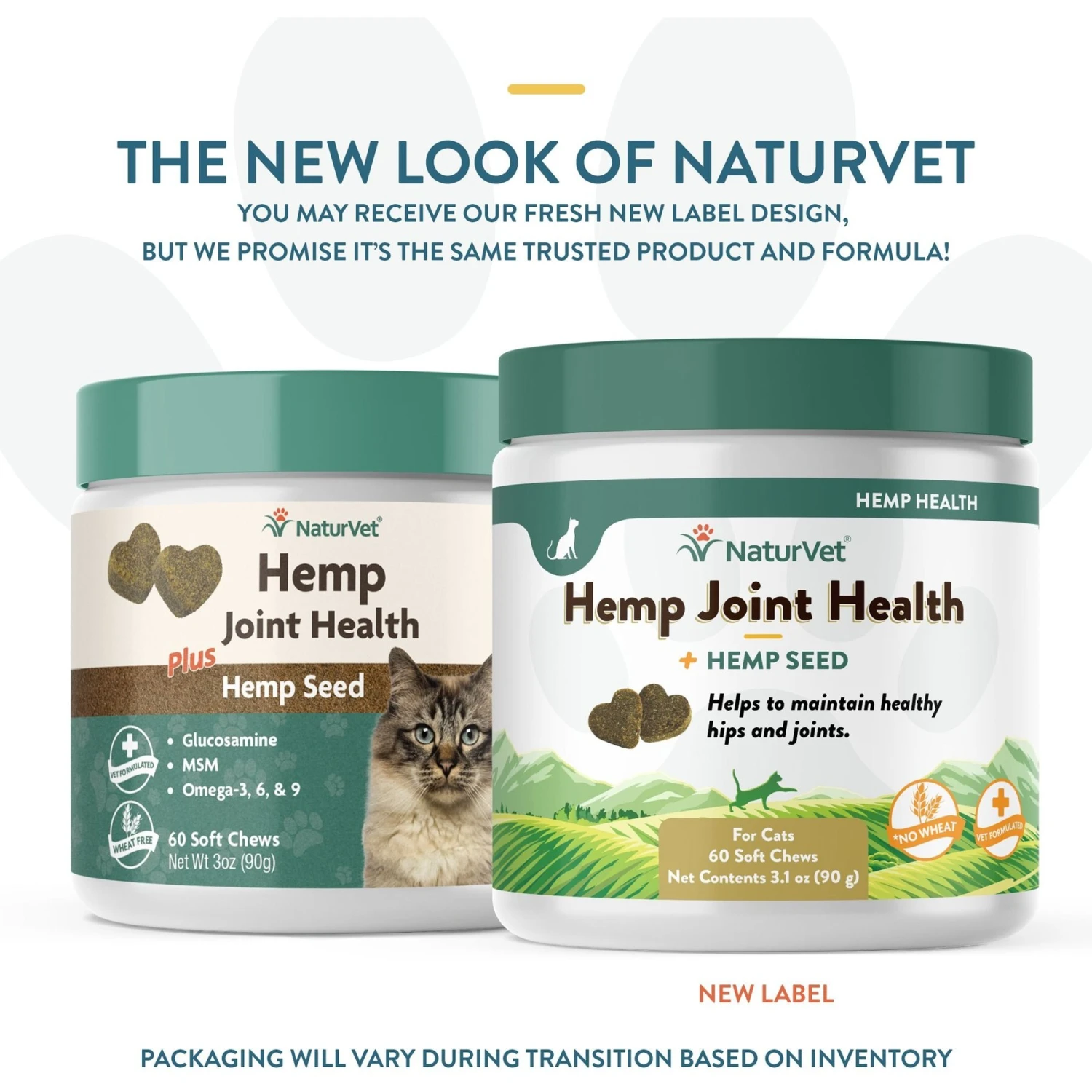 NaturVet Hemp Soft Chews Joint Supplement For Cats 4 NaturVet Hemp Soft Chews Joint Supplement For Cats - Image 2