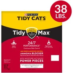 Tidy Max 24/7 Performance Scented Clumping Clay Cat Litter -Furry Friends 162507 PT1. AC SS1800 V1700157031