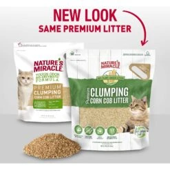 Nature's Miracle Premium Scented Clumping Corn Cat Litter -Furry Friends 164687 PT2. AC SS1800 V1701114798
