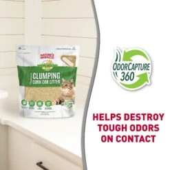 Nature's Miracle Premium Scented Clumping Corn Cat Litter -Furry Friends 164687 PT3. AC SS1800 V1701114798