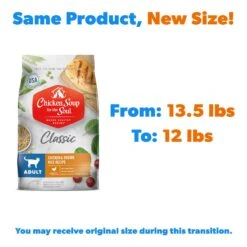 Chicken Soup For The Soul Adult Chicken & Brown Rice Recipe Dry Cat Food 12 Chicken Soup For The Soul Adult Chicken & Brown Rice Recipe Dry Cat Food -Furry Friends 165128 PT1. AC SS1800 V1694011486