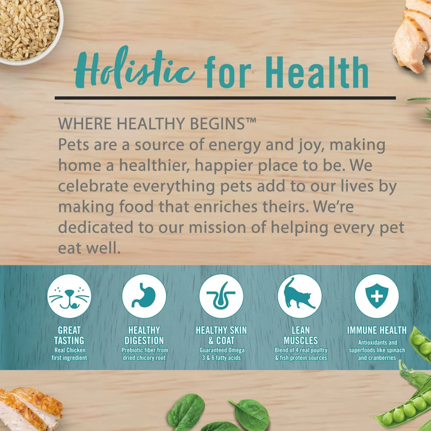 Chicken Soup For The Soul Adult Chicken & Brown Rice Recipe Dry Cat Food 10 Chicken Soup For The Soul Adult Chicken & Brown Rice Recipe Dry Cat Food - Image 8