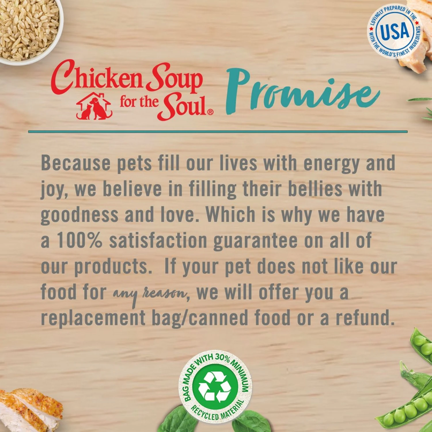 Chicken Soup For The Soul Adult Chicken & Brown Rice Recipe Dry Cat Food 11 Chicken Soup For The Soul Adult Chicken & Brown Rice Recipe Dry Cat Food - Image 9