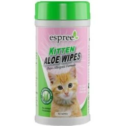 Espree Hypo-Allergenic Formula Aloe Vera Kitten Wipes