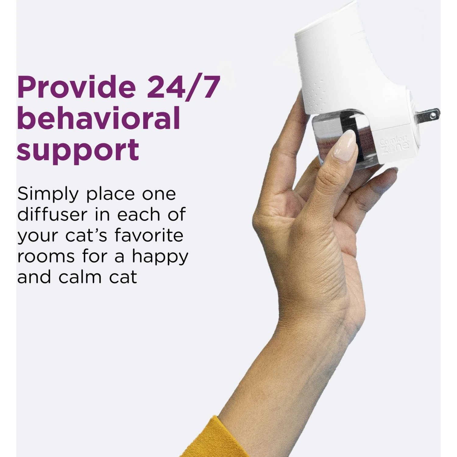 Comfort Zone Calming Diffuser For Cats 7 Comfort Zone Calming Diffuser For Cats - Image 5
