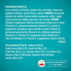 Purina ONE Indoor Advantage High Protein Ocean Whitefish & Rice Wet Cat Food -Furry Friends 166131 PT4. AC SS1800 V1590696690