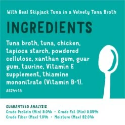 Friskies Lil' Soups With Skipjack Tuna In A Velvety Tuna Broth Senior Formula Lickable Cat Food Topper 14 Friskies Lil' Soups With Skipjack Tuna In A Velvety Tuna Broth Senior Formula Lickable Cat Food Topper -Furry Friends 166140 PT4. AC SS1800 V1695836453