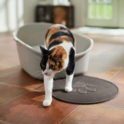 Frisco Shaped Cat Litter Mat -Furry Friends 166306 PT3. AC SS1800 V1675279990