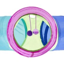 Frisco Foldable Play Tri-Tunnel Cat Toy -Furry Friends 166382 PT3. AC SS1800 V1668737518