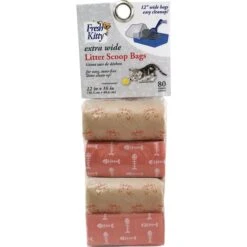 Fresh Kitty Deluxe Cat Litter Scoop Waste Bag Refills, Color Varies -Furry Friends 166728 PT2. AC SS1800 V1556122743
