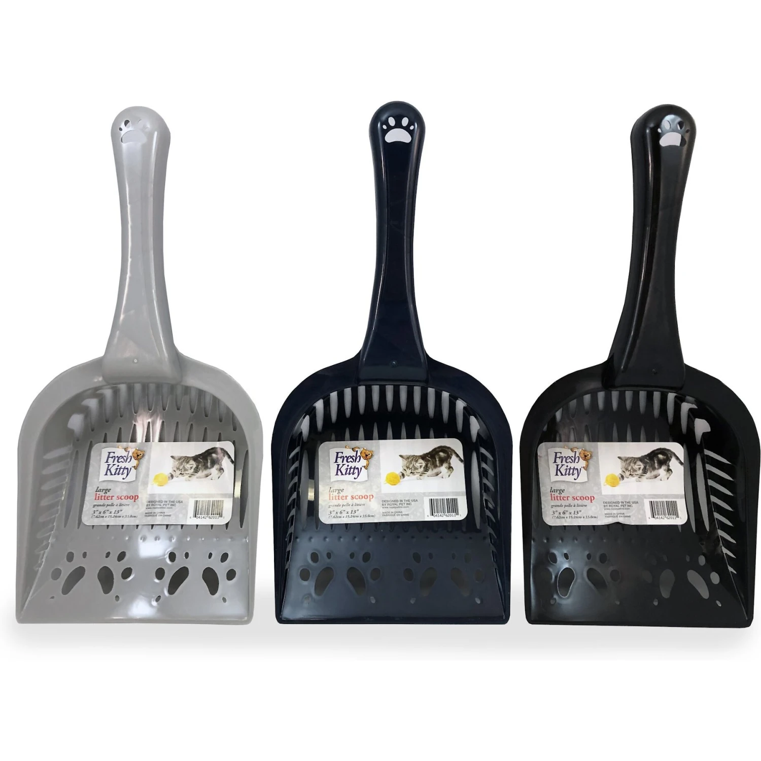 Fresh Kitty Deluxe Cat Litter Scoop, Color Varies 5 Fresh Kitty Deluxe Cat Litter Scoop, Color Varies - Image 3