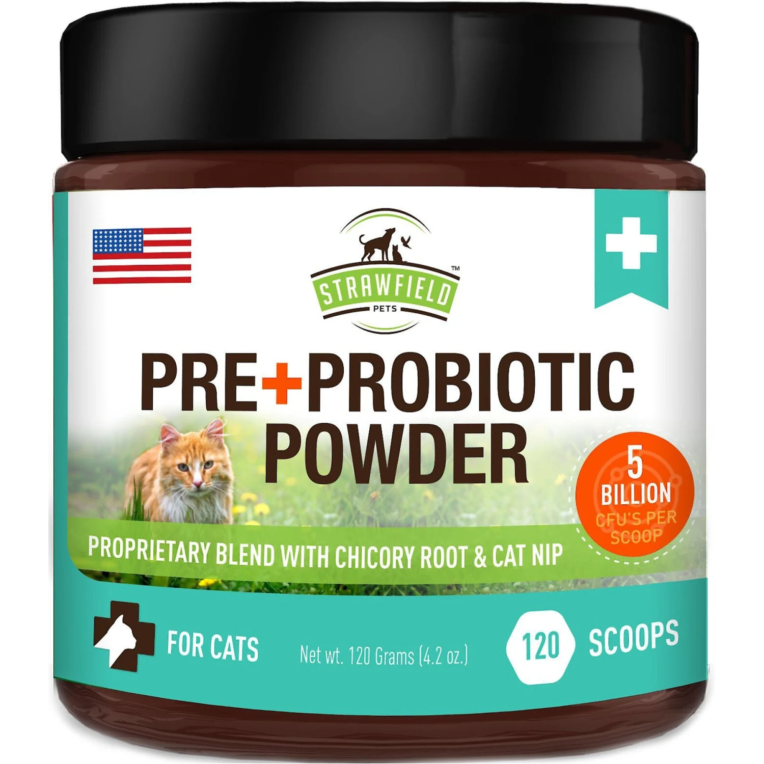 Strawfield Pets Pre + Probiotic Powder Cat Supplement 3 Strawfield Pets Pre + Probiotic Powder Cat Supplement