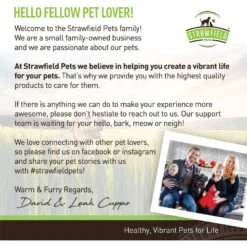 Strawfield Pets Antiseptic + Chlorhexidine Wipes For Dogs, Cats & Horses -Furry Friends 169455 PT8. AC SS1800 V1557865024