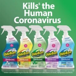 OdoBan Disinfectant Fabric & Air Freshener Spray, Eucalyptus Scent -Furry Friends 169642 PT5. AC SS1800 V1646085138