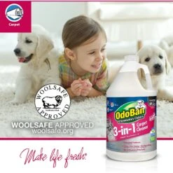 OdoBan 3-in-1 Odor Eliminating Carpet Cleaner -Furry Friends 169656 PT3. AC SS1800 V1557259392