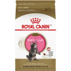 Royal Canin Feline Breed Nutrition Maine Coon Kitten Dry Cat Food, 3-lb Bag