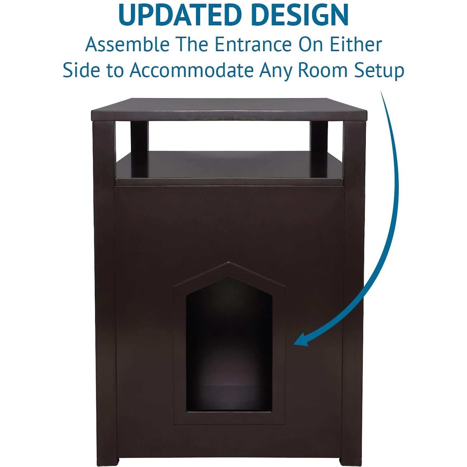 Arf Pets Enclosed Table Cat Litter Box 6 Arf Pets Enclosed Table Cat Litter Box - Image 4