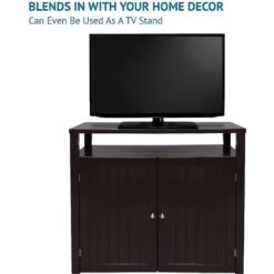 Arf Pets Enclosed Table Cat Litter Box 13 Arf Pets Enclosed Table Cat Litter Box -Furry Friends 173267 PT5. AC SS1800 V1561391527