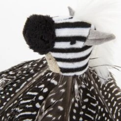 Petlinks HappyNip Safari Zippy Zebra Feathered Cat Toy With Catnip -Furry Friends 173495 PT6. AC SS1800 V1594678260