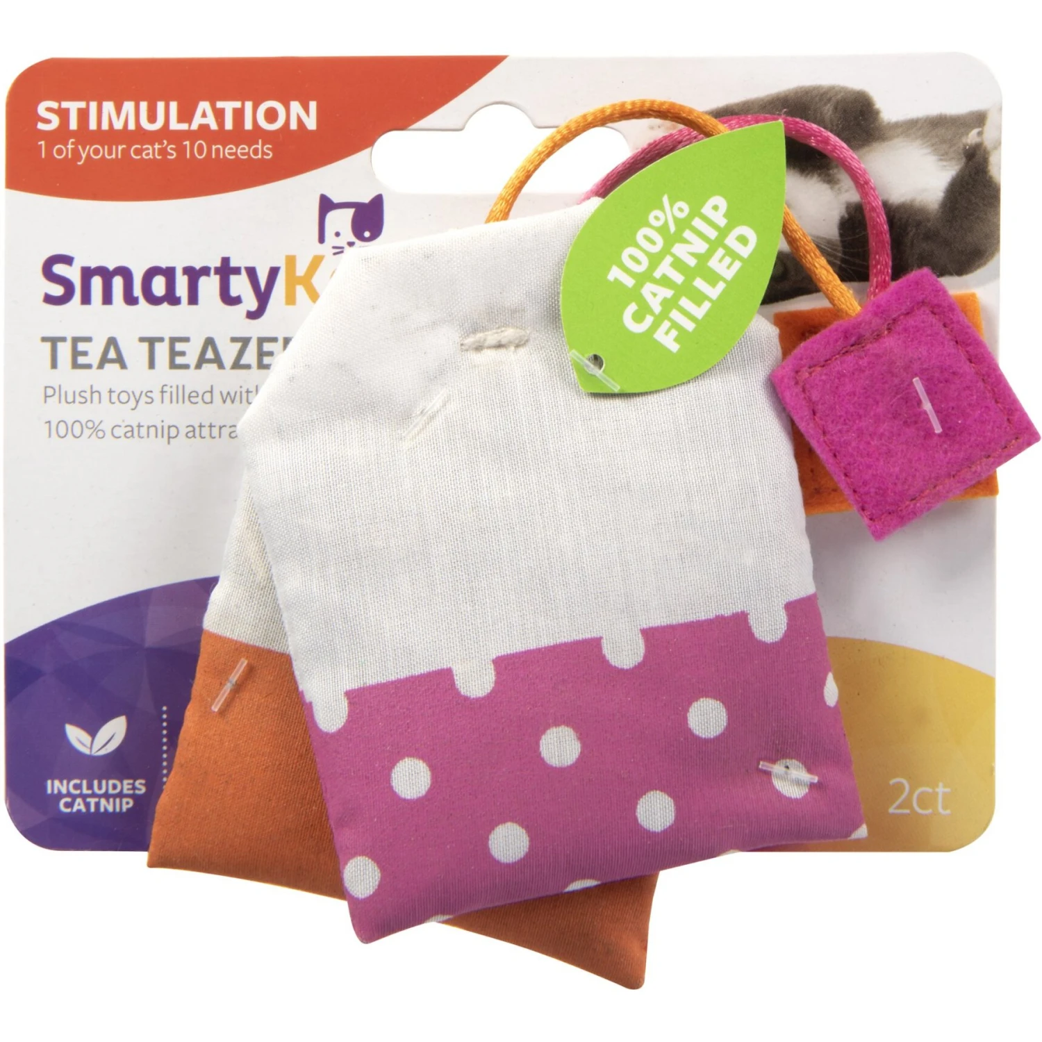 SmartyKat Tea Teazers Catnip Cat Toys 8 SmartyKat Tea Teazers Catnip Cat Toys - Image 6