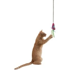 Fat Cat Catfisher Teasers Crawdaddy Wand Cat Toy -Furry Friends 174923 PT2. AC SS1800 V1602297688