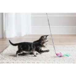 Fat Cat Catfisher Teasers Worm Wand Cat Toy -Furry Friends 174927 PT1. AC SS1800 V1562176970