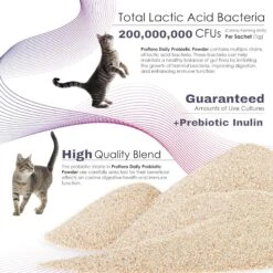 Proflora Powder Digestive Supplement For Cats -Furry Friends 175609 PT3. AC SS1800 V1686942131