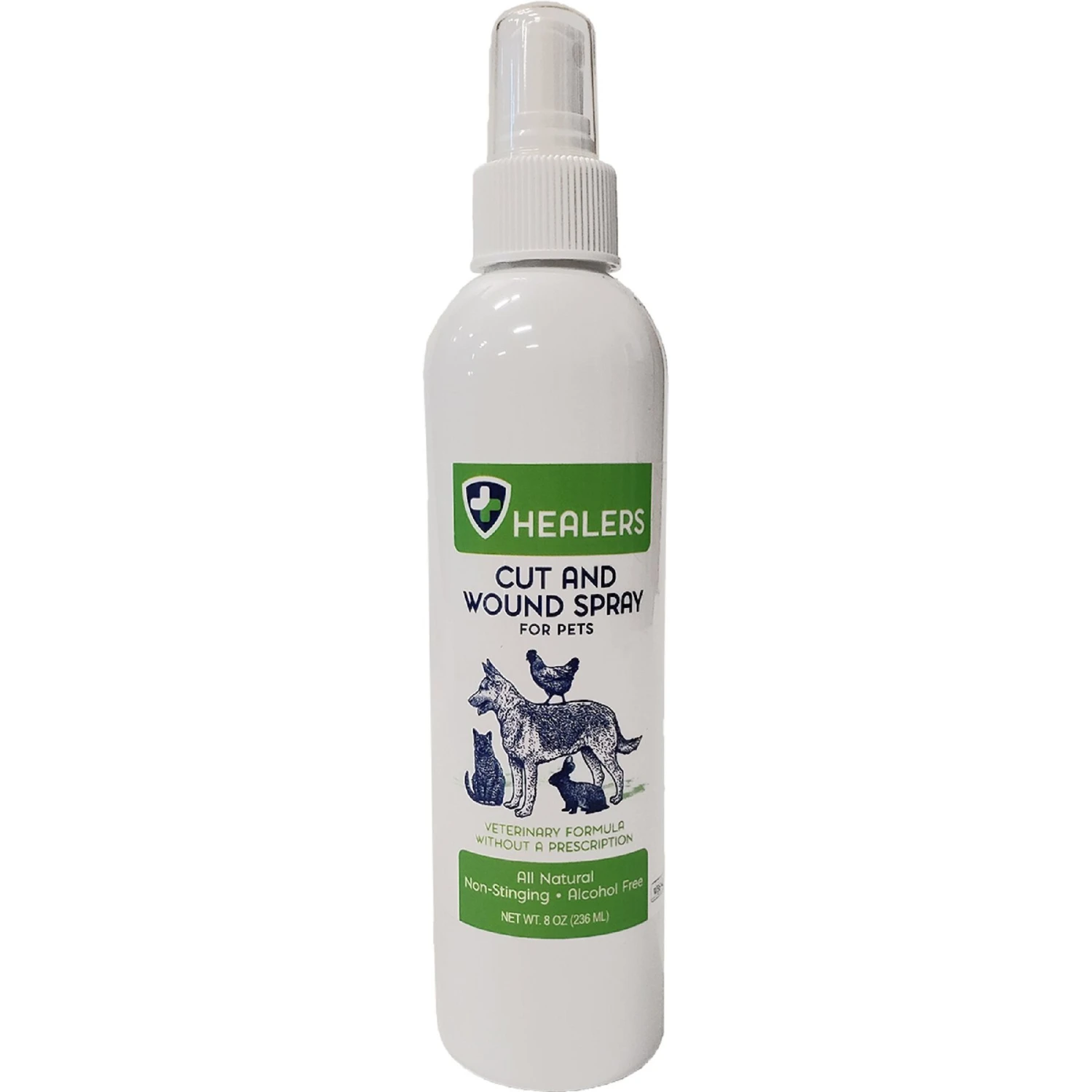 Healers Cut & Wound Spray For Dogs & Cats 3 Healers Cut & Wound Spray For Dogs & Cats