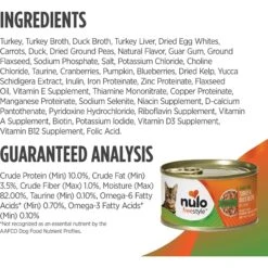 Nulo Freestyle Minced Salmon & Turkey, Minced Beef & Mackerel, Minced Turkey & Duck Grain-Free Variety Pack Canned Cat Food 14 Nulo Freestyle Minced Salmon & Turkey, Minced Beef & Mackerel, Minced Turkey & Duck Grain-Free Variety Pack Canned Cat Food -Furry Friends 176591 PT3. AC SS1800 V1689109347