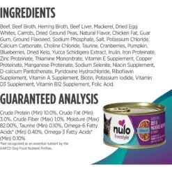 Nulo Freestyle Minced Salmon & Turkey, Minced Beef & Mackerel, Minced Turkey & Duck Grain-Free Variety Pack Canned Cat Food 16 Nulo Freestyle Minced Salmon & Turkey, Minced Beef & Mackerel, Minced Turkey & Duck Grain-Free Variety Pack Canned Cat Food -Furry Friends 176591 PT5. AC SS1800 V1689109428