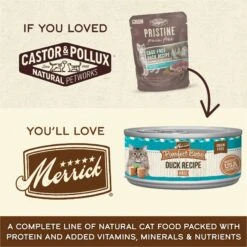 Castor & Pollux Pristine Grain-Free Cage-Free Duck Recipe Morsels In Gravy Cat Food Pouches 9 Castor & Pollux Pristine Grain-Free Cage-Free Duck Recipe Morsels In Gravy Cat Food Pouches -Furry Friends 176639 PT1. AC SS1800 V1702939192