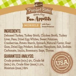 Merrick Purrfect Bistro Bon Appetits Grain-Free Turkey Recipe Morsels In Gravy Adult Cat Food Pouches -Furry Friends 176651 PT3. AC SS1800 V1628558541