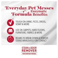 Nature's Miracle Cat Enzymatic Stain Remover & Odor Eliminator Refill, Melon Burst Scent, 1-gal Bottle 9 Nature's Miracle Cat Enzymatic Stain Remover & Odor Eliminator Refill, Melon Burst Scent, 1-gal Bottle -Furry Friends 178073 PT3. AC SS1800 V1560443280