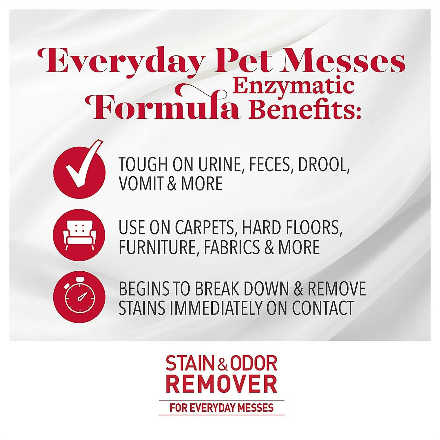 Nature's Miracle Dog Enzymatic Stain Remover & Odor Eliminator Refill, Melon Burst Scent, 1-gal Bottle 5 Nature's Miracle Dog Enzymatic Stain Remover & Odor Eliminator Refill, Melon Burst Scent, 1-gal Bottle - Image 3