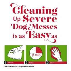 Nature's Miracle Advanced Dog Enzymatic Stain Remover & Odor Eliminator Refill, 1-gal Bottle -Furry Friends 178077 PT4. AC SS1800 V1560443263