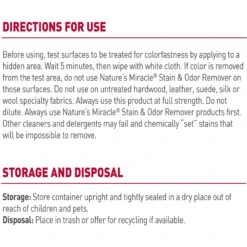 Nature's Miracle Cat Enzymatic Stain Remover & Odor Eliminator Refill, 1-gal Bottle 16 Nature's Miracle Cat Enzymatic Stain Remover & Odor Eliminator Refill, 1-gal Bottle -Furry Friends 178085 PT5. AC SS1800 V1701116414