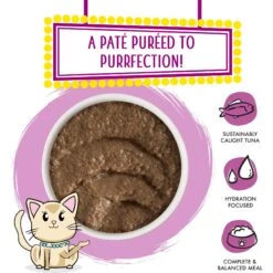 Weruva Classic Cat Tic Tac Whoa Tuna & Salmon Pate Canned Cat Food -Furry Friends 178188 PT2. AC SS1800 V1674161424