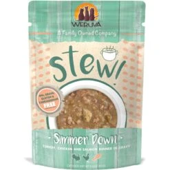 Weruva Classic Cat Simmer Down Turkey, Chicken & Salmon In Gravy Stew Cat Food Pouches