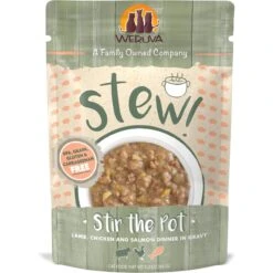 Weruva Classic Cat Stir The Pot With Lamb, Chicken & Salmon In Gravy Stew Cat Food Pouches