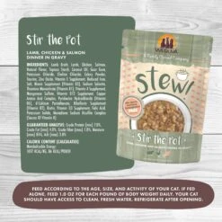 Weruva Classic Cat Stir The Pot With Lamb, Chicken & Salmon In Gravy Stew Cat Food Pouches -Furry Friends 178219 PT2. AC SS1800 V1672255943