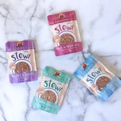 Weruva Classic Cat Stir The Pot With Lamb, Chicken & Salmon In Gravy Stew Cat Food Pouches -Furry Friends 178219 PT8. AC SS1800 V1672328274