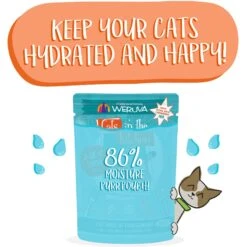 Weruva Cats In The Kitchen Cat Times At Fridgemont With Duck & Tuna Grain-Free Cat Food Pouches -Furry Friends 178265 PT4. AC SS1800 V1672254909