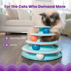 Catstages Chase Meowtain Track Cat Toy -Furry Friends 178414 PT2. AC SS1800 V1636516292