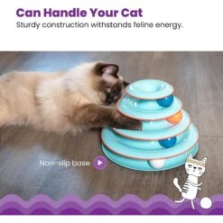 Catstages Chase Meowtain Track Cat Toy -Furry Friends 178414 PT3. AC SS1800 V1636521716