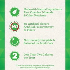 Greenies Feline SmartBites Healthy Indoor Natural Tuna Flavor Soft & Crunchy Adult Cat Treats -Furry Friends 178721 PT7. AC SS1800 V1641259012