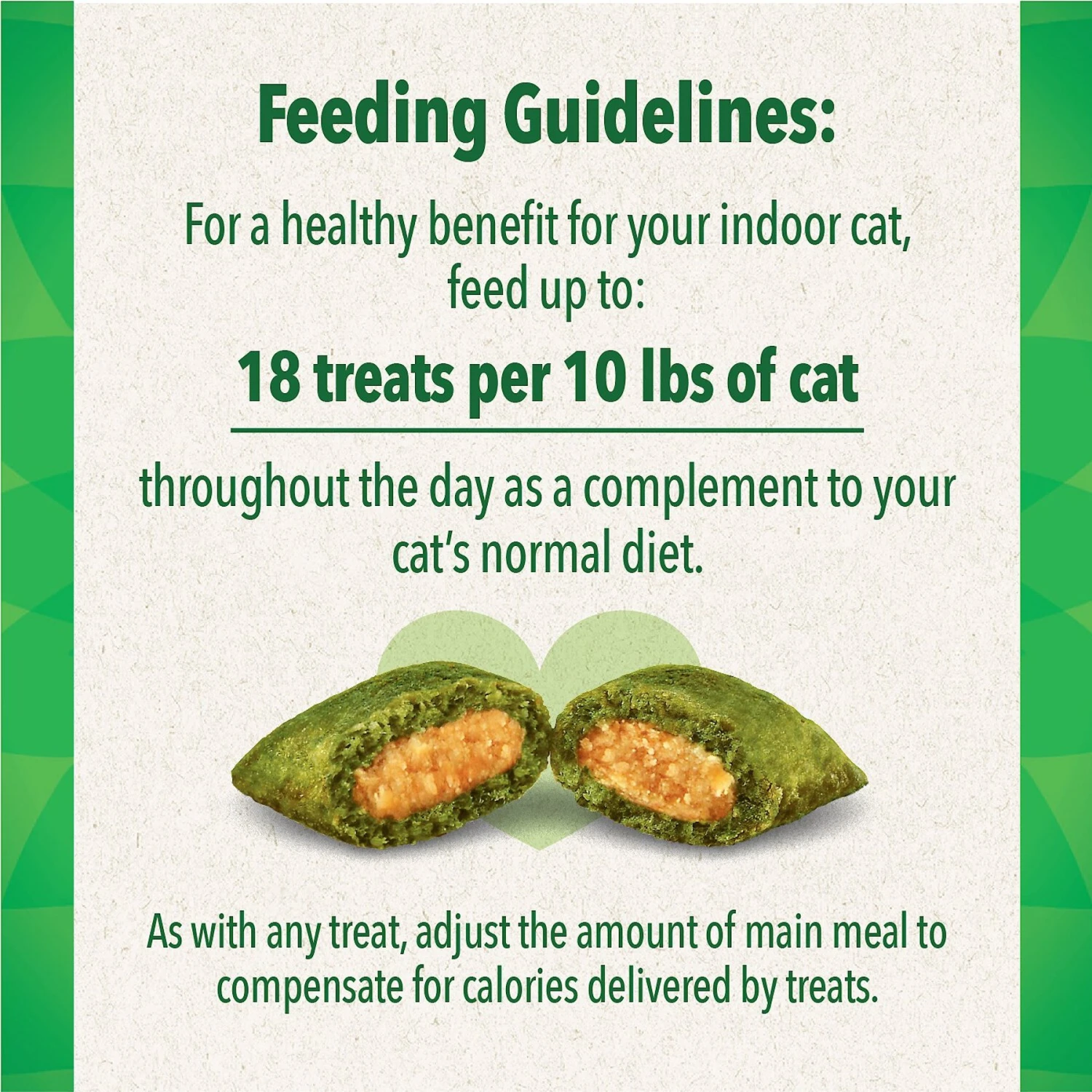Greenies Feline SmartBites Healthy Indoor Natural Chicken Flavor Soft & Crunchy Adult Cat Treats 8 Greenies Feline SmartBites Healthy Indoor Natural Chicken Flavor Soft & Crunchy Adult Cat Treats - Image 6