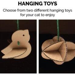 Tiger Tough Gingerbread House Corrugated Cat Scratcher Toy 15 Tiger Tough Gingerbread House Corrugated Cat Scratcher Toy -Furry Friends 178828 PT4. AC SS1800 V1613085389